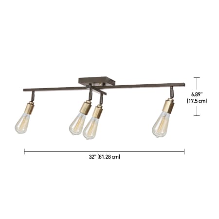 Globe Electric-59200-Fixture Dimensions