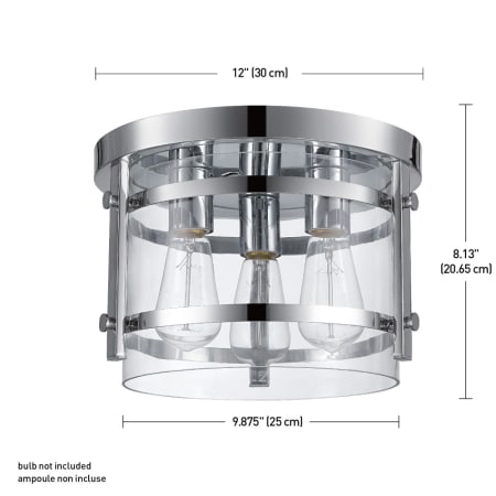Globe Electric-60324-Dimensional Image