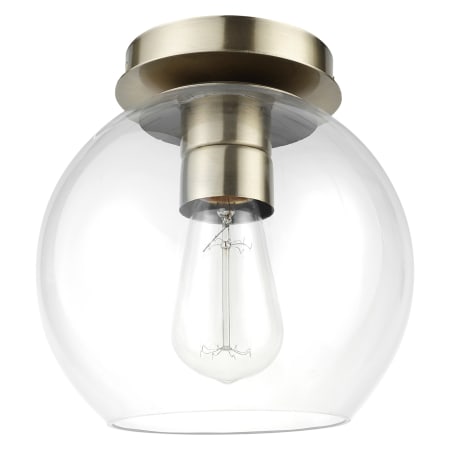 Globe Electric Vivienne 8" Wide Semi-Flush Globe Ceiling Fixture N/A