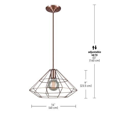 Globe Electric-65218-Dimensions