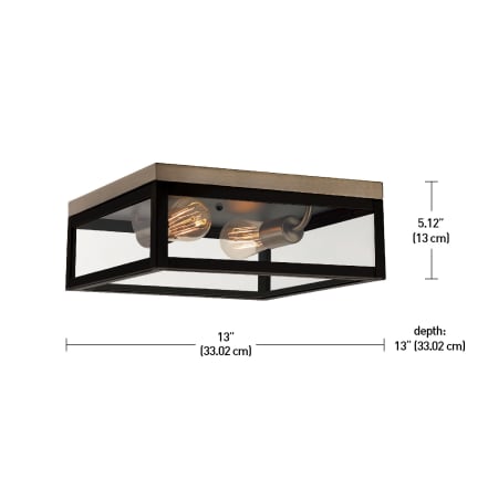 Globe Electric-65919-With Dimensions