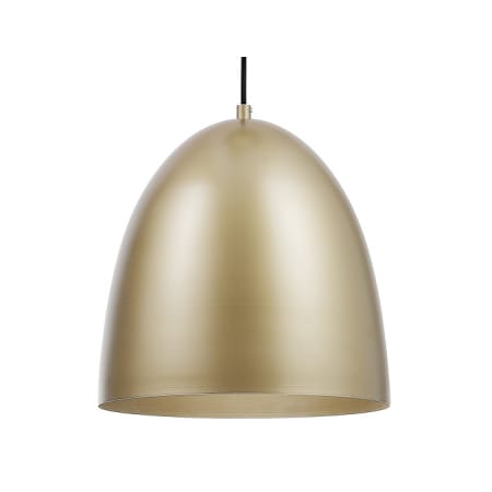 Globe Electric Lowell 12" Wide LED Pendant Metallic