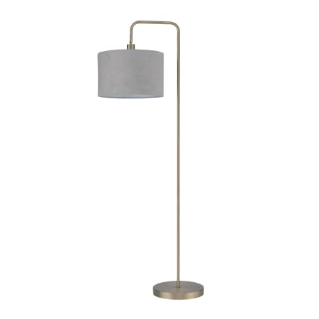 Globe Electric Barden 58" Tall Gooseneck Floor Lamp Brass