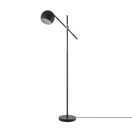 Globe Electric Molly 60" Tall Boom Arm Floor Lamp Matte Black