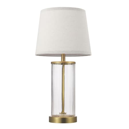 Globe Electric Maya 20" Tall Buffet Table Lamp Matte Brass