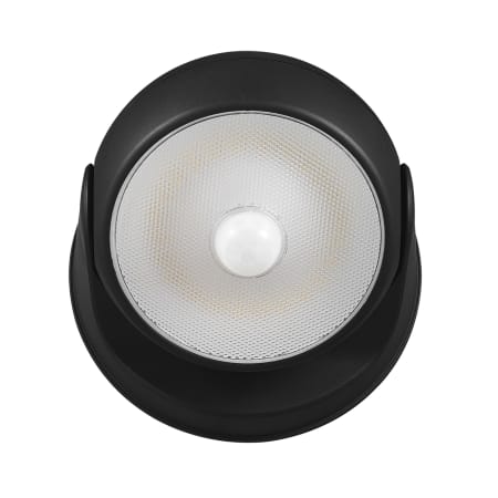 Globe Electric Adjustable Single Light 8-11/16" Wide 4000K LED Outdoor Security Flood Light Black