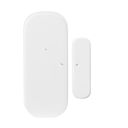 Globe Electric Heath Zenith Plastic Wireless Battery-Operated Door/Window Sensor White