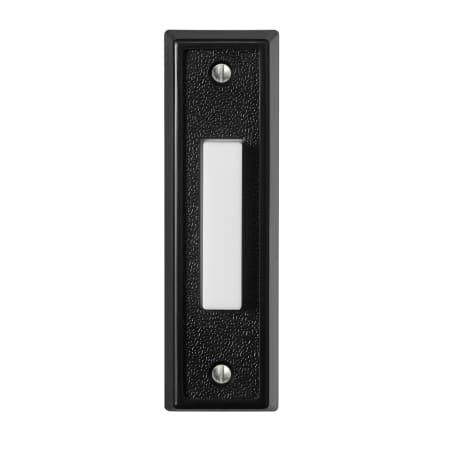 Globe Electric Heath Zenith Plastic Wired Lighted Push Doorbell Button Black