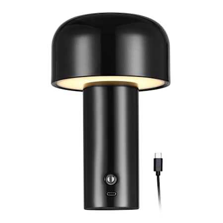 Globe Electric Gregory 8" Tall Buffet Table Lamp Glossy