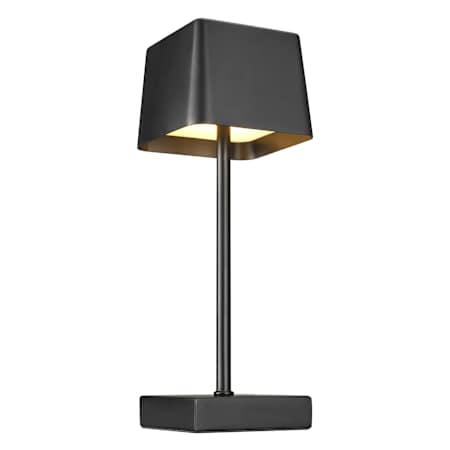 Globe Electric 12" Tall LED Buffet Outdoor Lamp Matte Black
