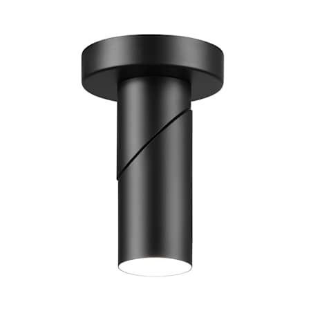 Globe Electric 5" Wide LED Accent / Spot Light Ceiling Fixture Matte Black