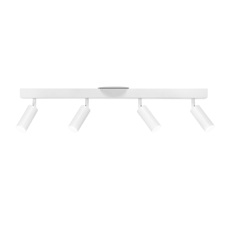 Globe Electric Bianca 4 Light 28" Wide Fixed Rail Linear Ceiling Fixture Matte