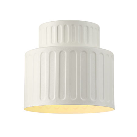 Globe Electric Nora 8" Wide Flush Mount Drum Ceiling Fixture Matte