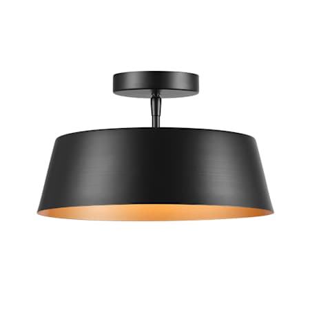 Globe Electric Cody 2 Light 13" Wide Semi-flush Ceiling Fixture Matte
