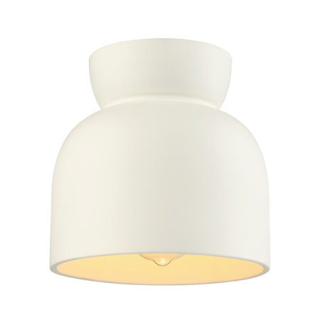 Globe Electric 8" Wide Flush Mount Ceiling Fixture Matte