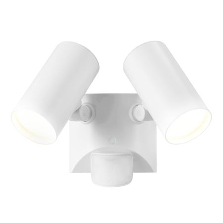 Globe Electric 2 Light 9" Tall LED Outdoor Wall Sconce White