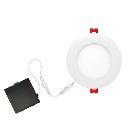 Globe Electric 4" LED Canless Recessed Fixture Satin