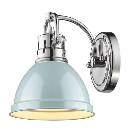Golden Lighting Duncan 9" Tall Bathroom Sconce Sea Foam