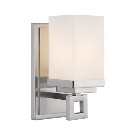 Golden Lighting Nelio 1 Light Bathroom Wall Sconce Pewter