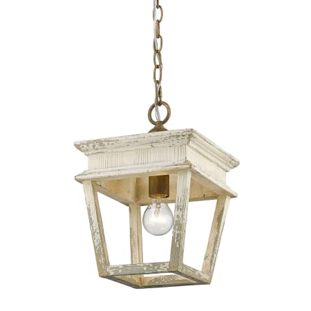 Golden Lighting Haiden 10" Wide Wood Mini Pendant Burnished Chestnut