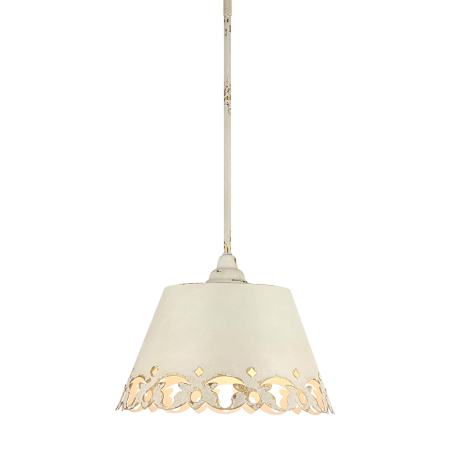 Golden Lighting Eloise 3 Light 16" Wide Pendant Antique Ivory