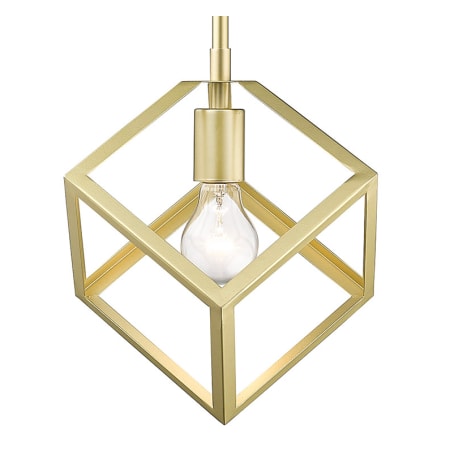 Golden Lighting Cassio 11" Wide Pendant Olympic Gold