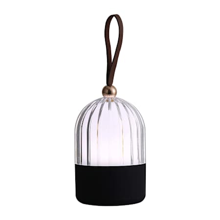 Golden Lighting Lunari 9" Tall Buffet Table Lamp Matte Black