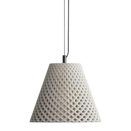 Golden Lighting Clarus 10" Wide Pendant Grey Cement
