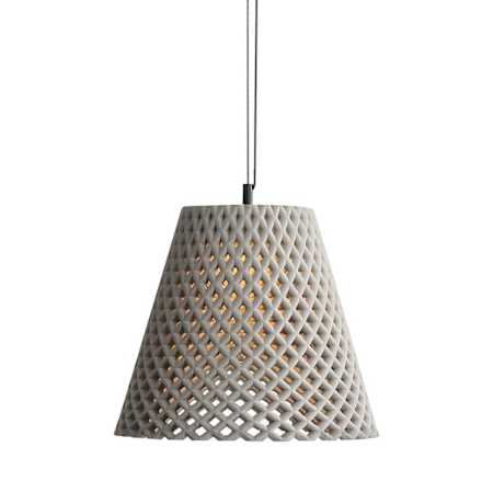 Golden Lighting Clarus 14" Wide Pendant Grey Cement