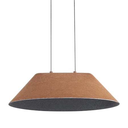 Golden Lighting Faroe 21" Wide Pendant Coffee / Black