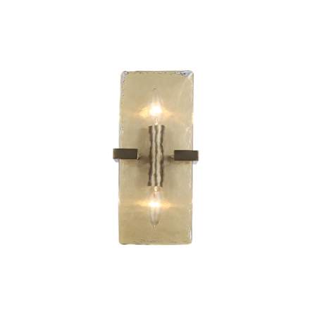 Golden Lighting Aenon 2 Light 13" Tall Wall Sconce Brushed Champagne Bronze