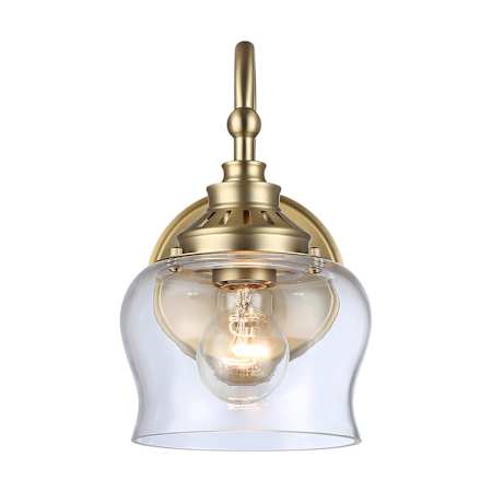 Golden Lighting Daphne 11" Tall Wall Sconce Brushed Champagne Bronze