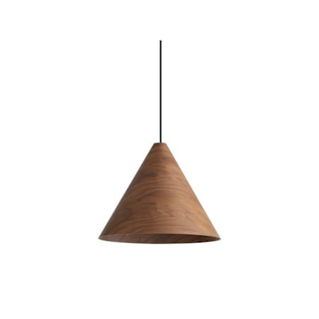 Golden Lighting Conique 2 Light 18" Wide Pendant Dark Walnut