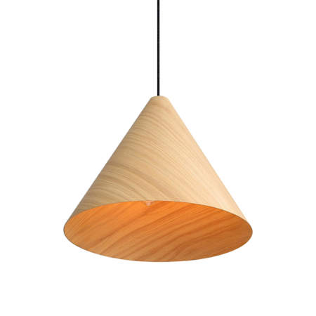 Golden Lighting Conique 2 Light 18" Wide Pendant Light Walnut