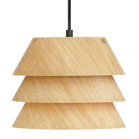 Golden Lighting Aalto 9" Wide Mini Pendant Light Walnut
