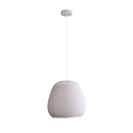 Golden Lighting Tela 18" Wide Pendant Sand Yellow