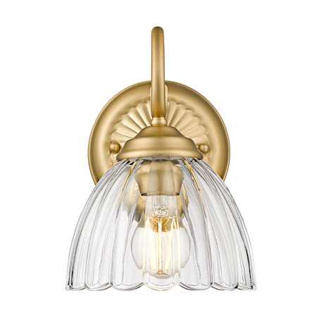 Golden Lighting Audra 10" Tall Wall Sconce Brushed Champagne Bronze