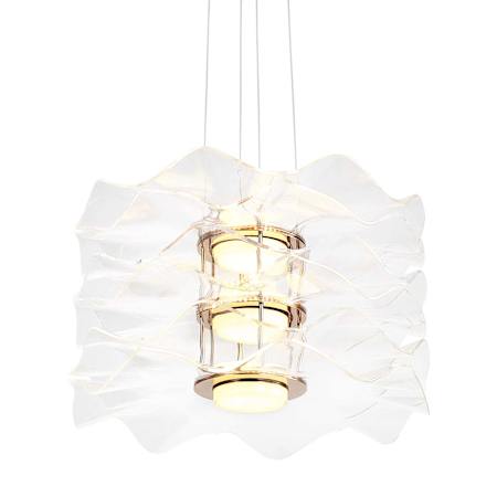 Golden Lighting Vetrina 24" Wide Pendant Light Gold