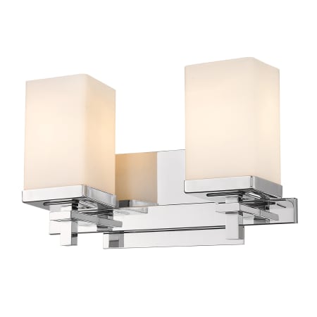 Golden Lighting Maddox 2 Light 13" Wide Bathroom Vanity Light Chrome