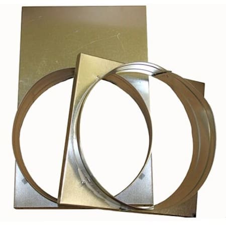 Goodman Square to Round Adaptor for Small Chassis Package Units N/A