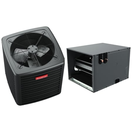 Goodman 3.5 Ton Cooling 14.3 SEER2 Central Air Conditioner System with Single-Stage Condenser and 21" x 30" Cased Horizontal A Coil with TXV N/A