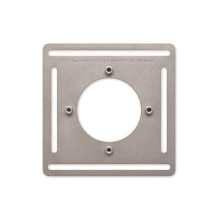 Google Nest Learning Thermostat Steel Mounting Plate (4 Pack) N/A