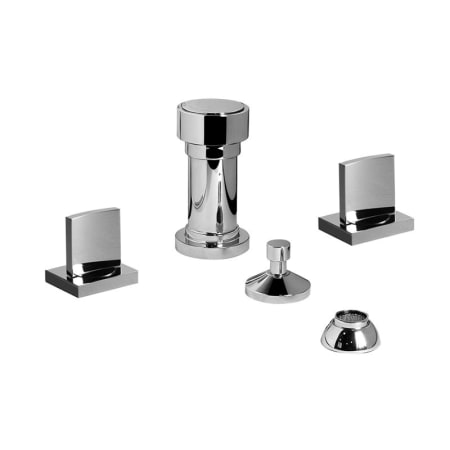 Graff Targa Bidet with 4 Holes Drilled Polished Chrome