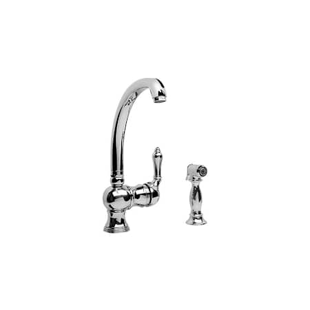 Graff Canterbury 2.2 GPM Widespread Kitchen Faucet Polished Chrome