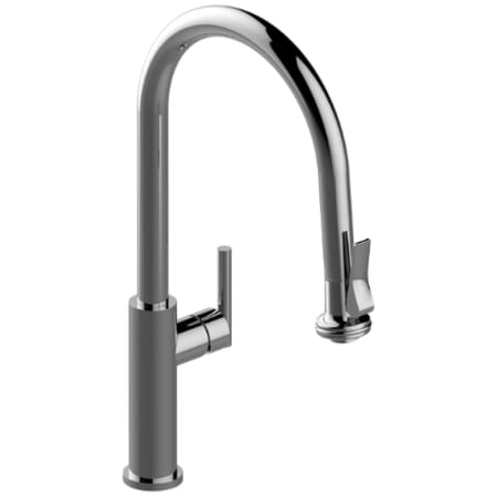 Graff Sospiro 1.8 GPM Single Hole Pull Down Kitchen Faucet Polished Chrome