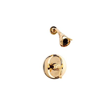 Graff Elegante Shower Only Trim Package with 2 GPM Single Function Shower Head 18K Gold