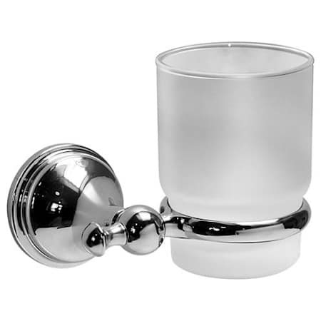 Graff Universal Wall Mounted Tumbler and Holder Polished Chrome