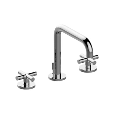 Graff 1.2 GPM Widespread Bathroom Faucet with Pop-Up Drain Assembly Polished Chrome