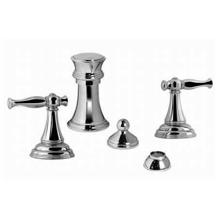 Graff Lauren Bidet with 4 Holes Drilled Polished Chrome
