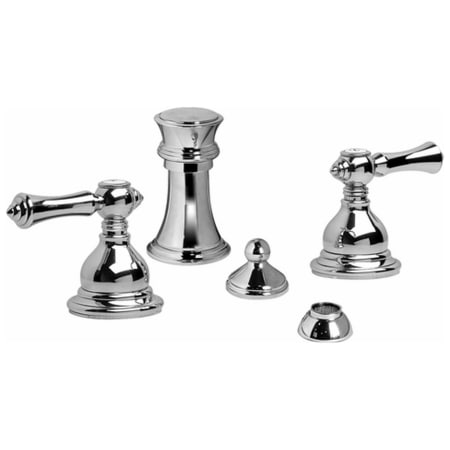 Graff Adley Bidet with 4 Holes Drilled Polished Chrome